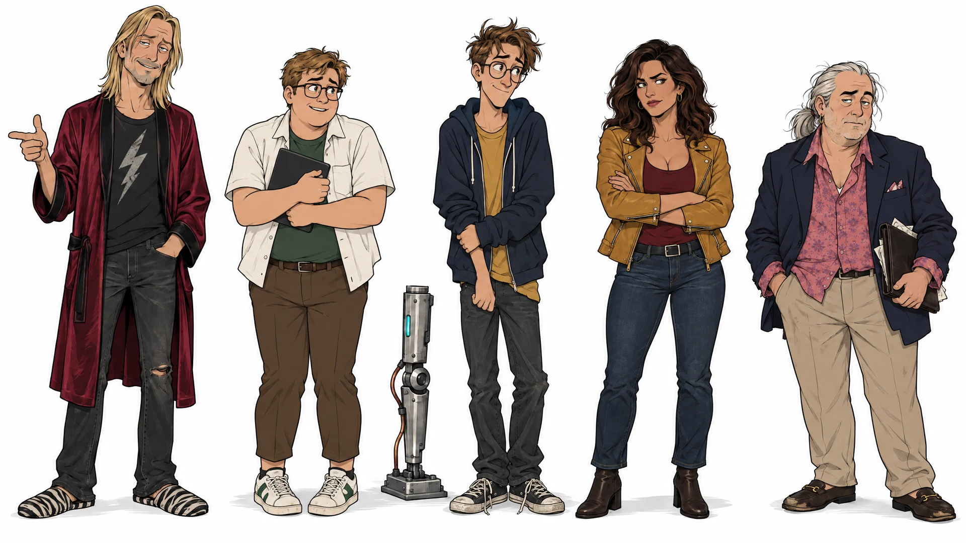 Original Super Genius concept artwork