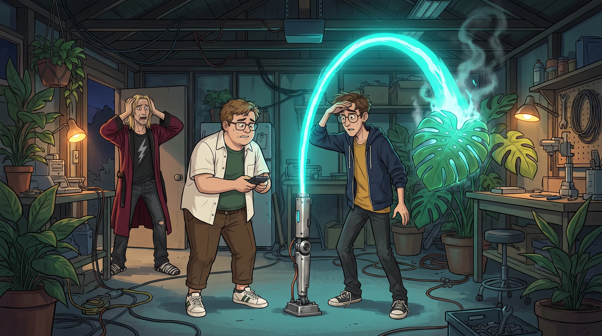 Original Super Genius concept artwork
