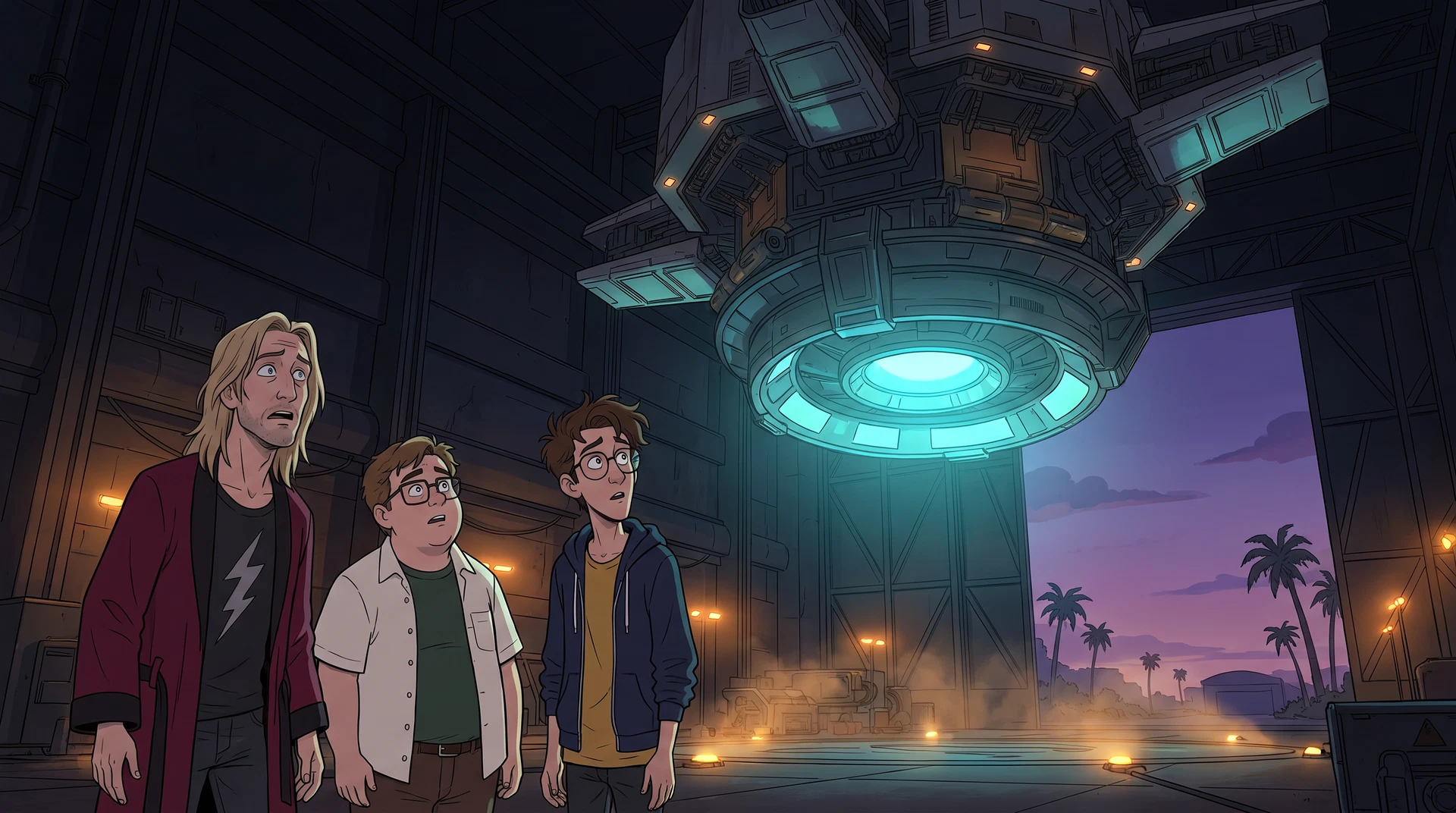 Original Super Genius concept artwork